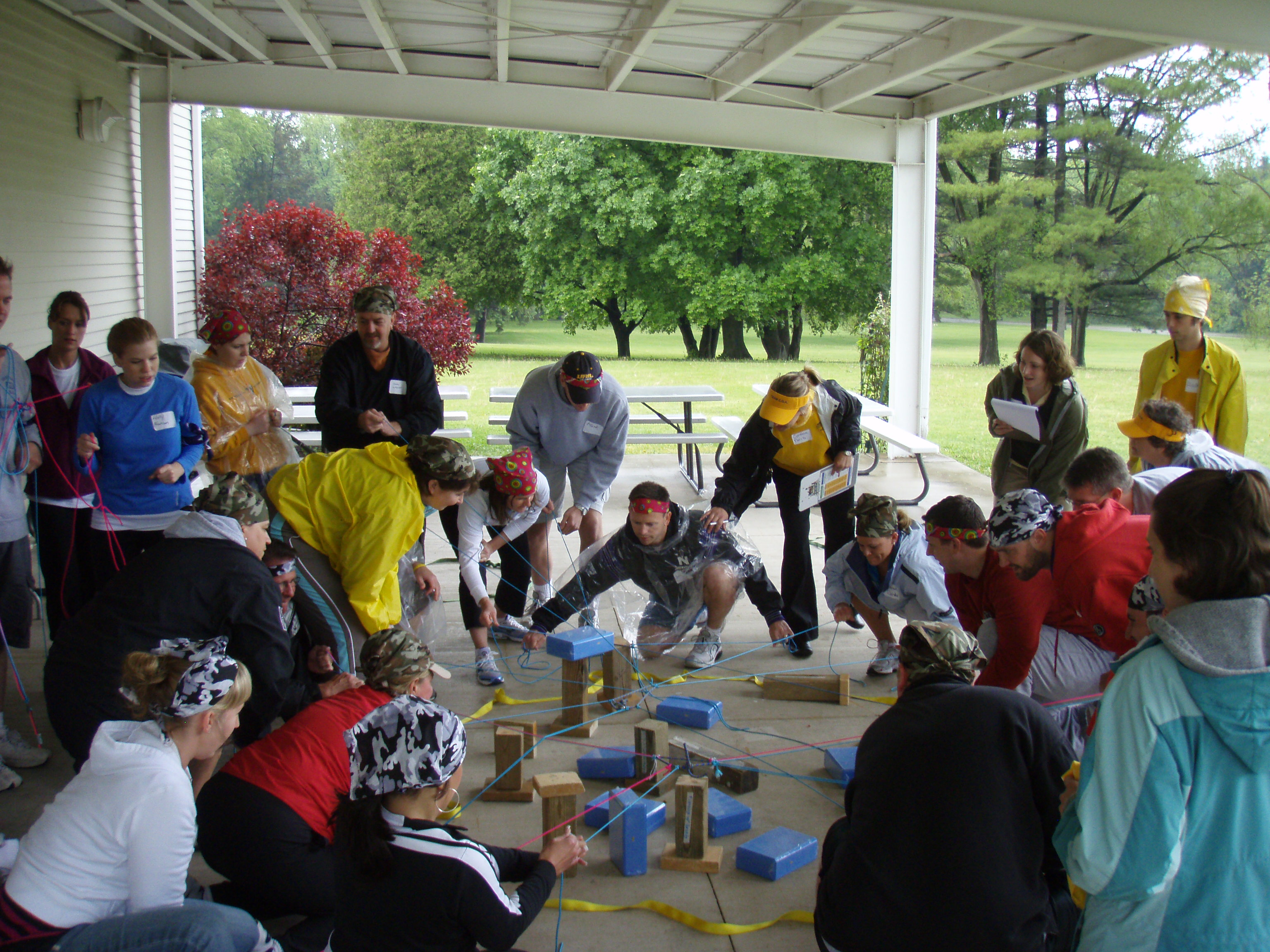 Teambuilding Ropes Course near Waukesha , Milwaukee wisconsin Rogers